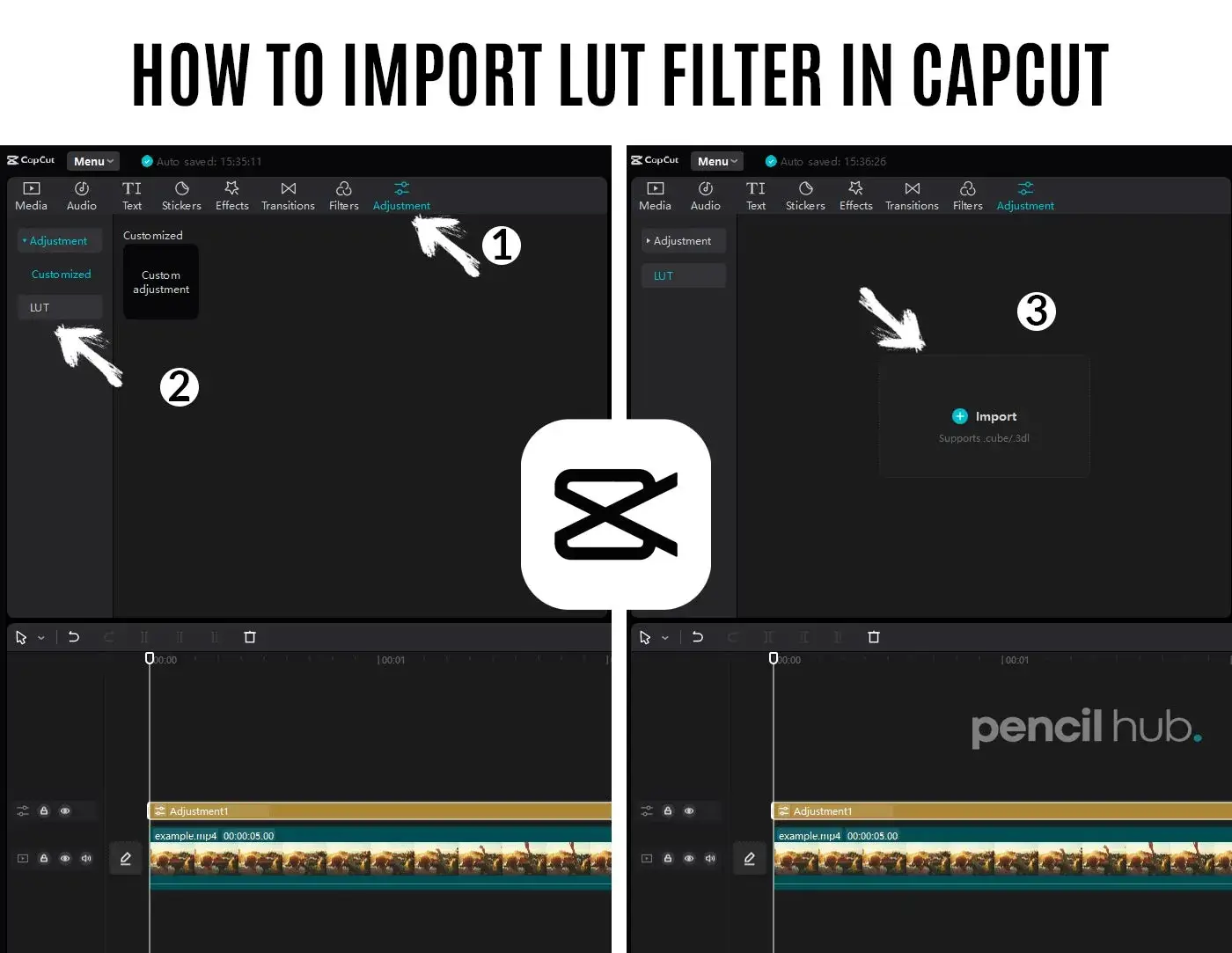 How to import LUT filter in CapCut