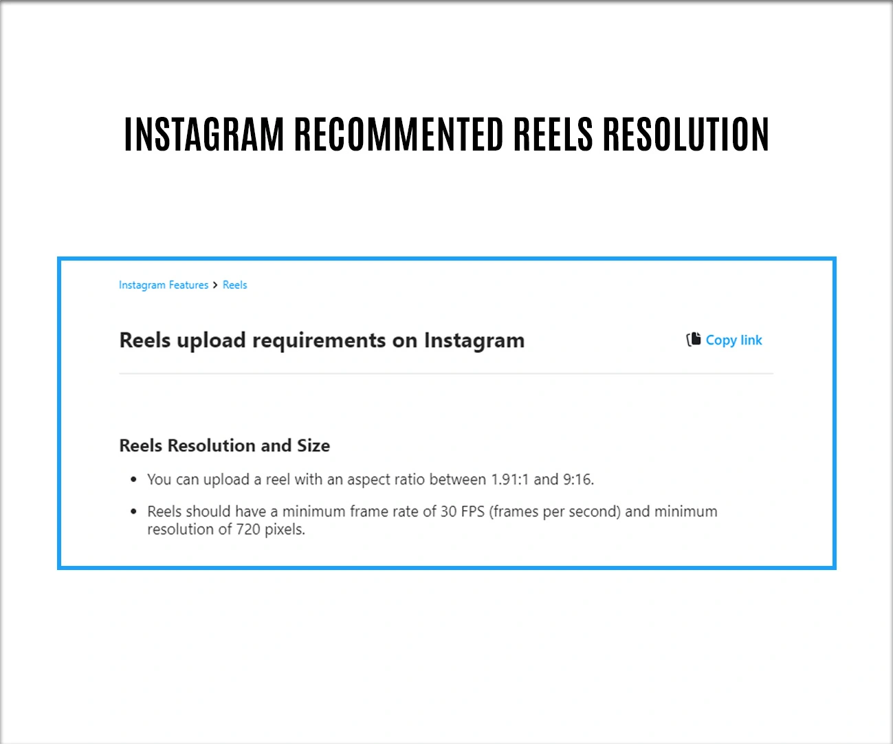 Best Export Settings for Instagram Reels